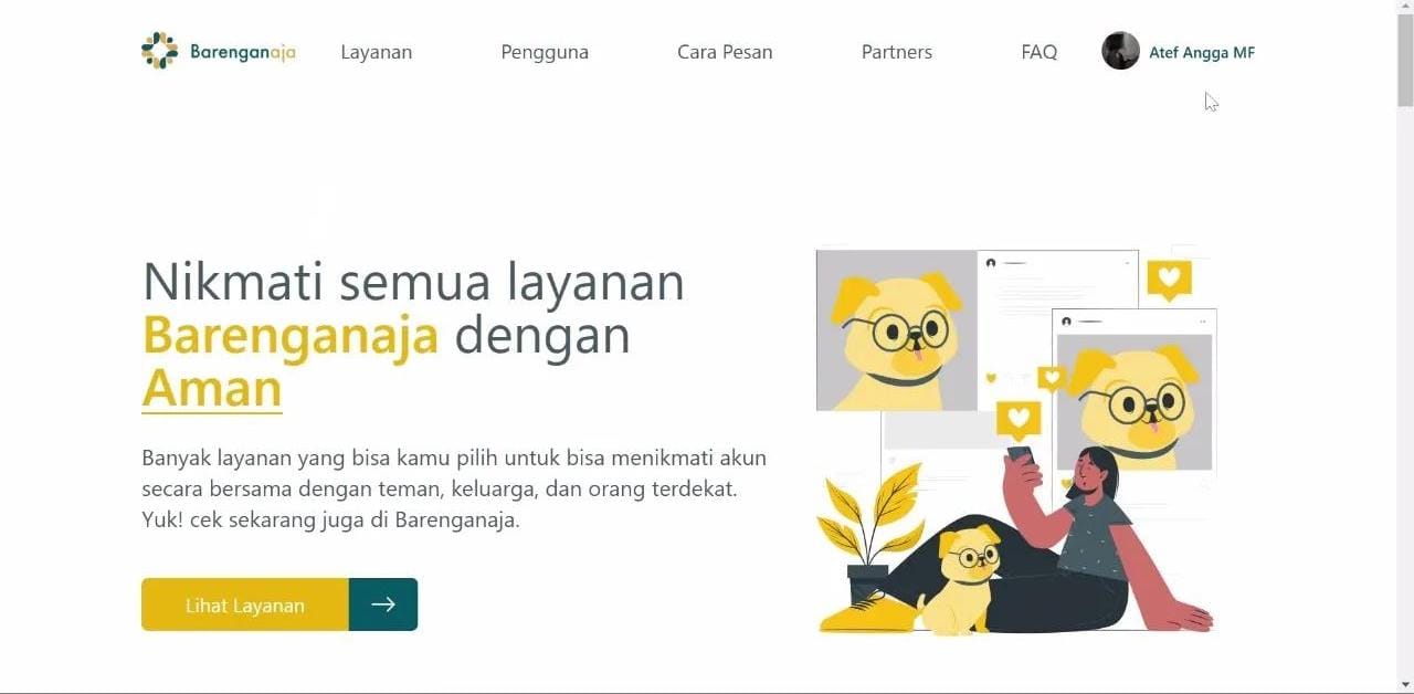 BarenganAja — platform web