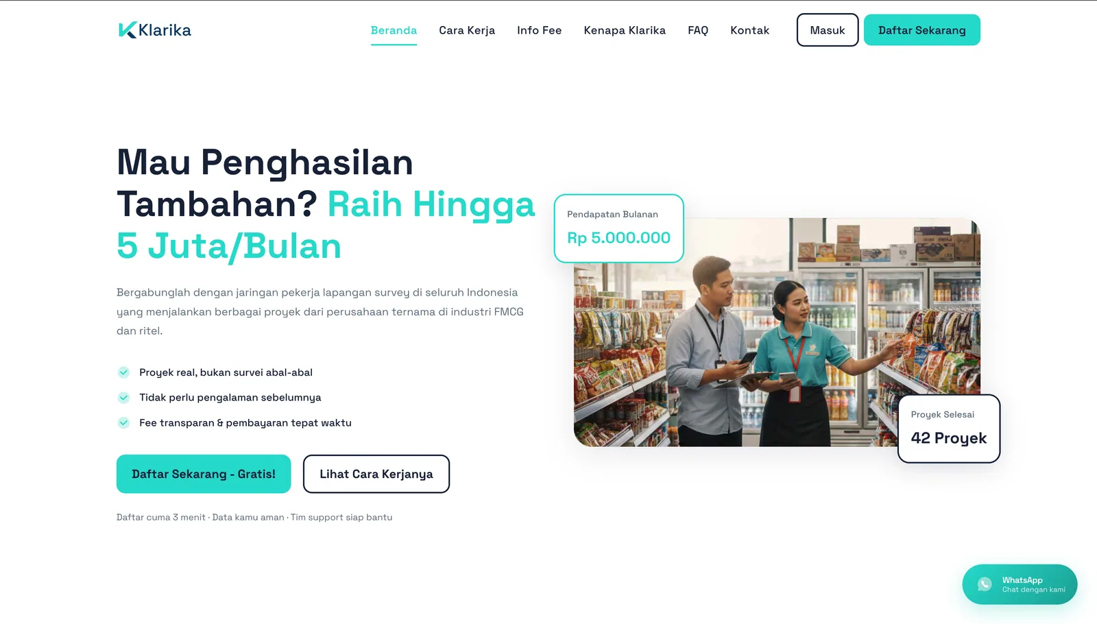Klarika Web — platform web